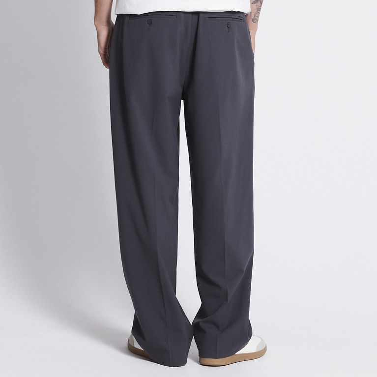 Wide dress pants "Albie" Dark Grey